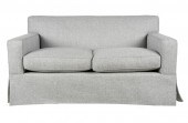 LOVESEAT COVERED WITH LORO PIA