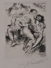 LOVIS CORINTH (1858-1925): FOU