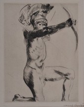LOVIS CORINTH (1858-1925): FOU