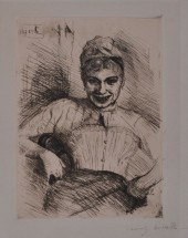LOVIS CORINTH (1858-1925): FOU