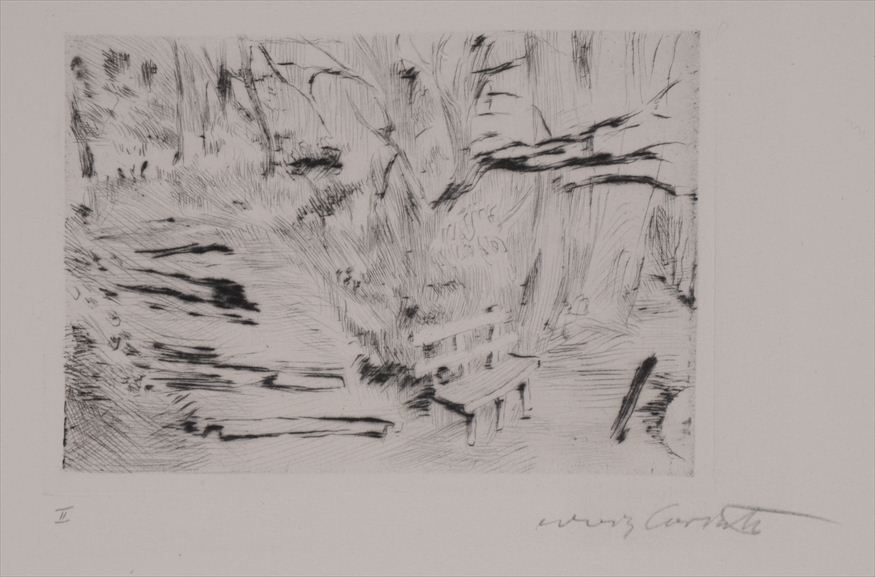 LOVIS CORINTH (1858-1925): PARK