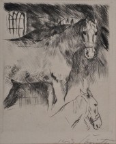 LOVIS CORINTH (1858-1925): TWO