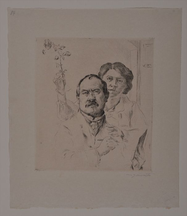LOVIS CORINTH (1858-1925): TWO