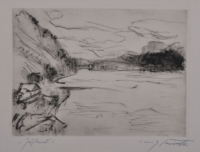 LOVIS CORINTH (1858-1925): TWO