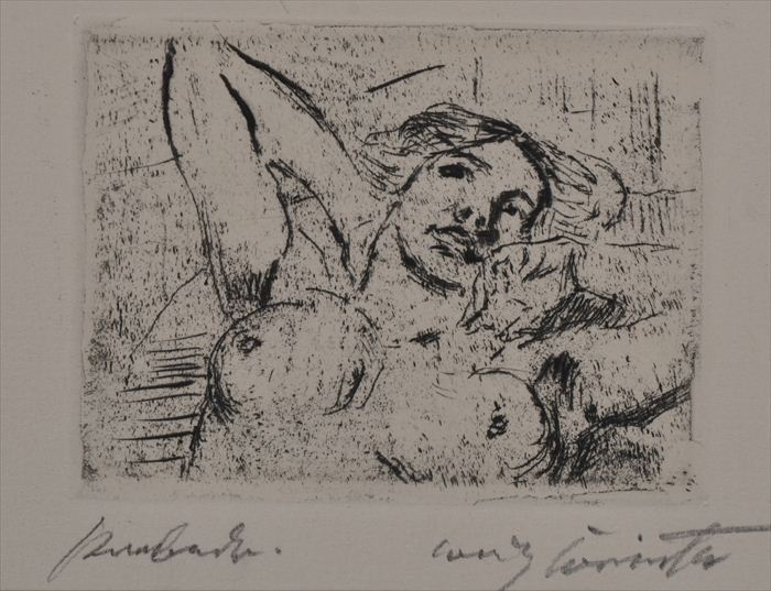 LOVIS CORINTH (1858-1925): TWO NUDE