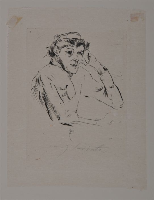 LOVIS CORINTH (1858-1925): TWO