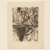 LOVIS CORINTH, DRYPOINT, 1920