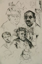 LOVIS CORINTH DRYPOINTLovis Co
