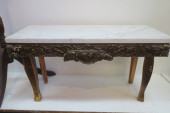 LOW CONSOLE TABLE WITH WHITE M