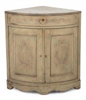 LOW CORNER CUPBOARD 19TH CENTU