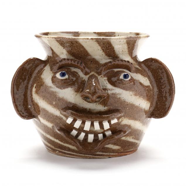 LOW FACE POT, CHARLES LISK (VALE,