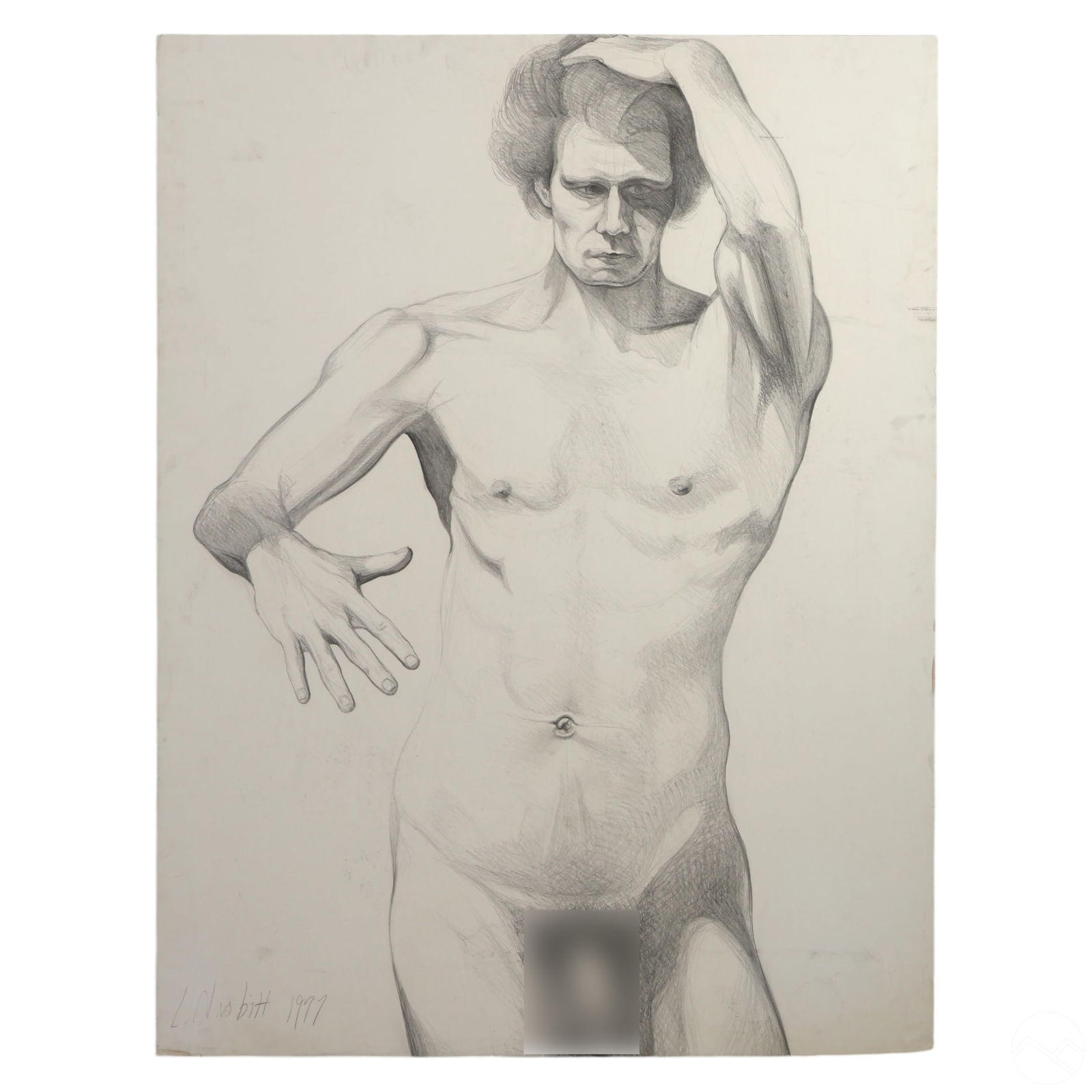 LOWELL NESBITT 1933-1993 NUDE