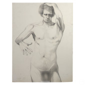 LOWELL NESBITT 1933-1993 NUDE