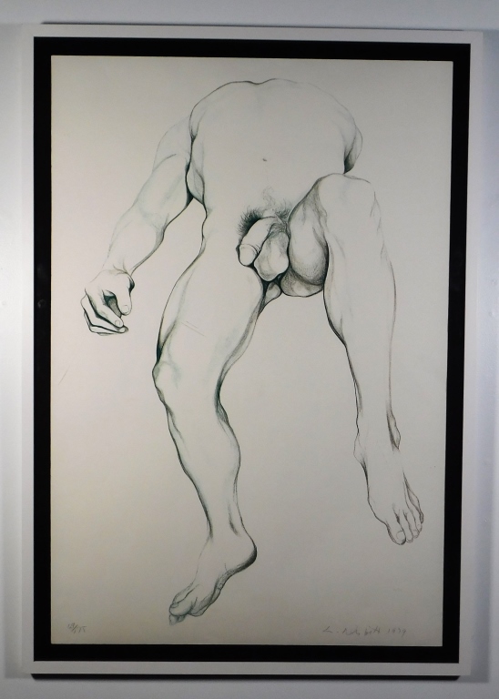 LOWELL NESBITT RECLINING MALE