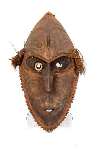 LOWER SEPIK RIVER MASK, MURIKCarved