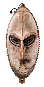 LOWER SEPIK RIVER MASKCarved w