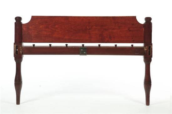 LOWPOST BED.  Probably Ohio or