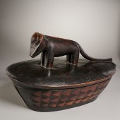 LOZI (BAROTSE), LARGE LIDDED B