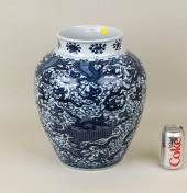 LRG CHINESE BLUE/WHITE PORCELA