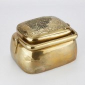 LRG CHINESE QING BRASS HAND FO
