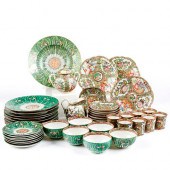 LRG GRP CHINESE PORCELAIN ROSE
