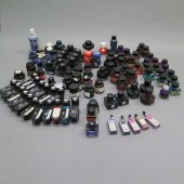 LRG GRP OF 121 FOUNTAIN PEN IN