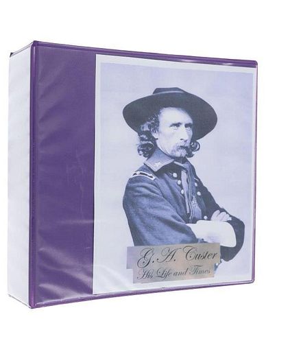 LT. COL. GEORGE A. CUSTER GUN