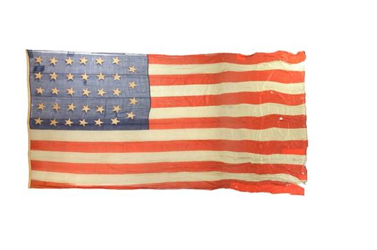 LT. COMMANDER JAMES PARKER'S FLAG