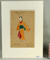 L.T. FOUJITA, JAPANESE COSTUME