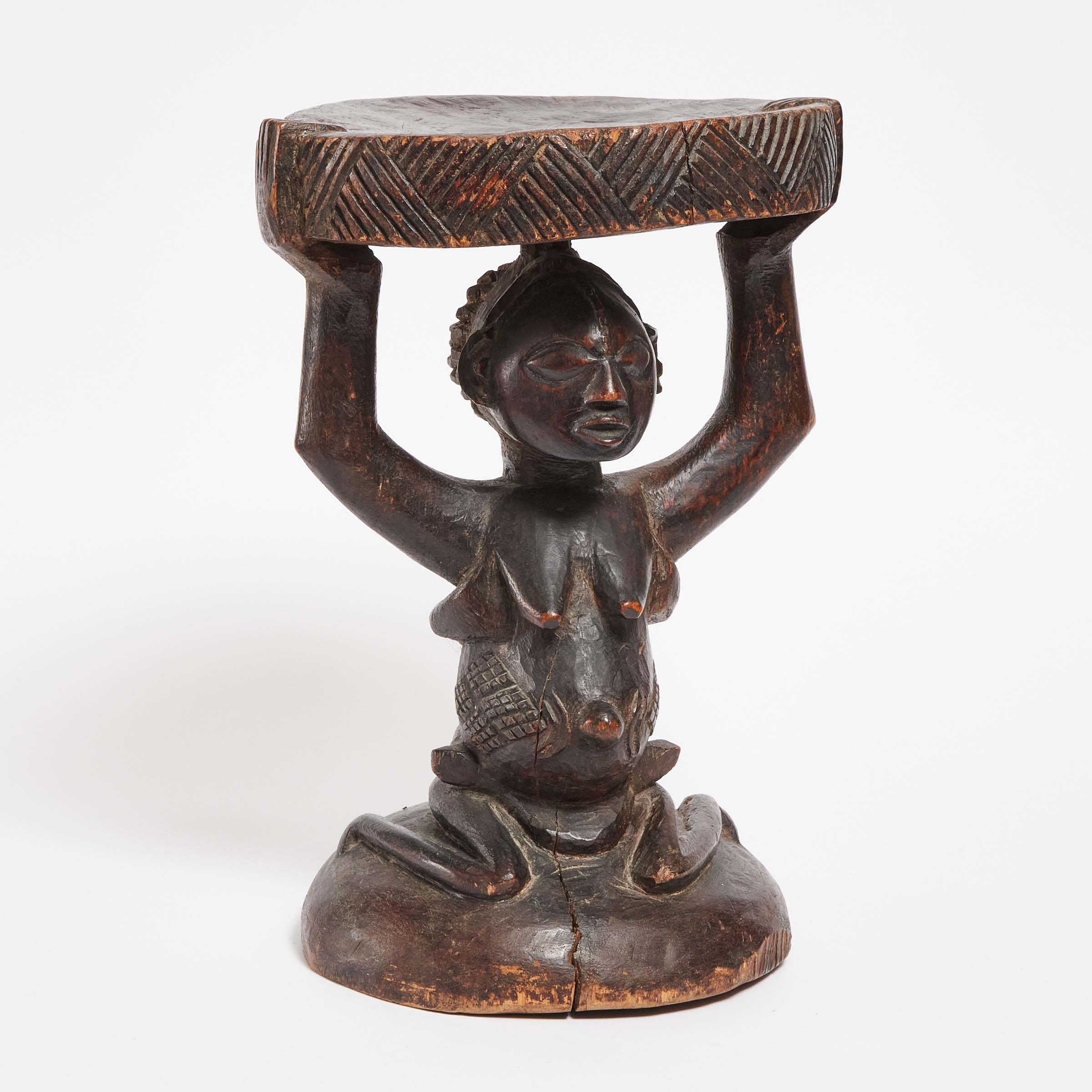 Luba Figural Maternity Stool,