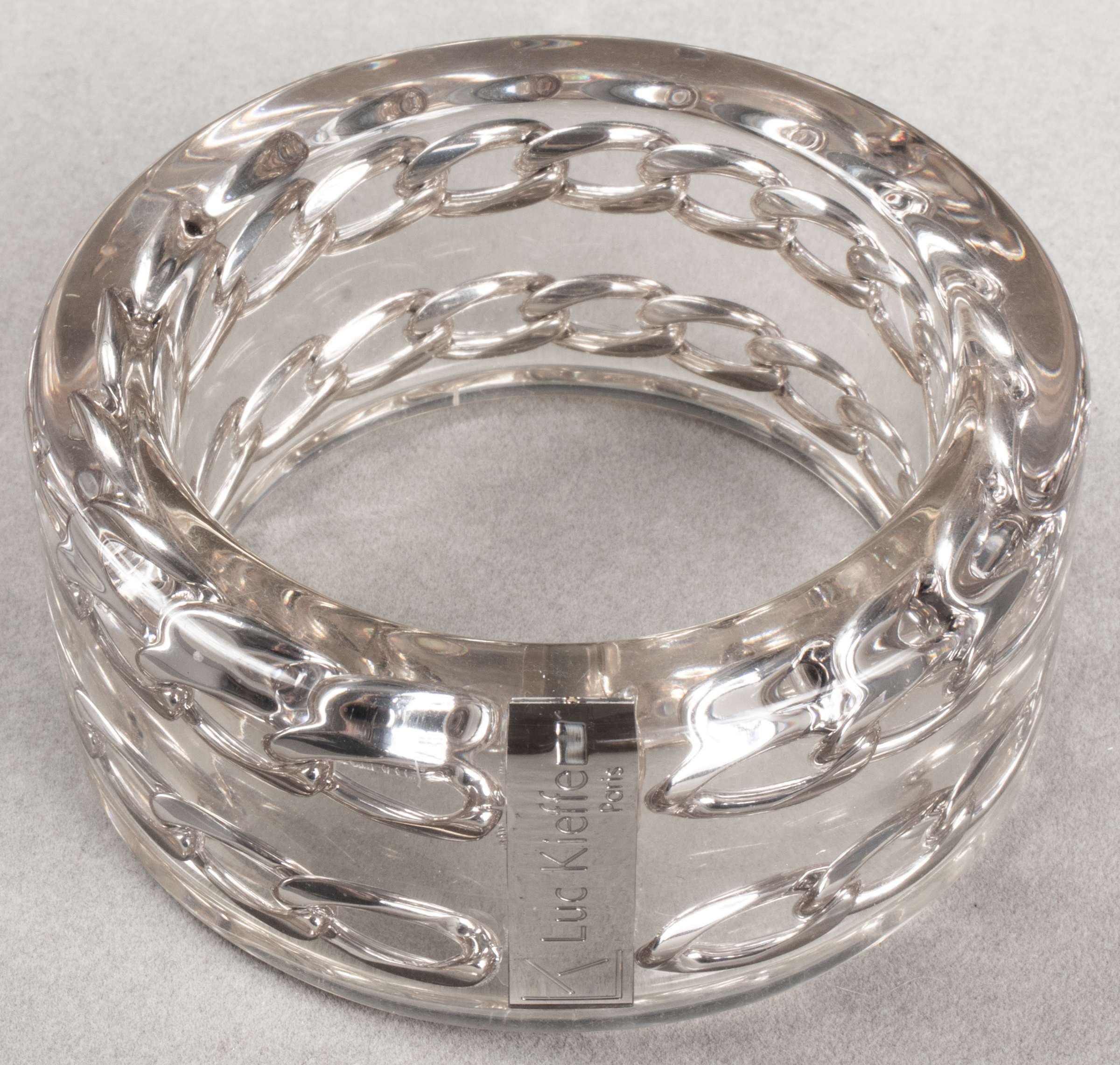 LUC KIEFFER PARIS ACRYLIC & CHAIN