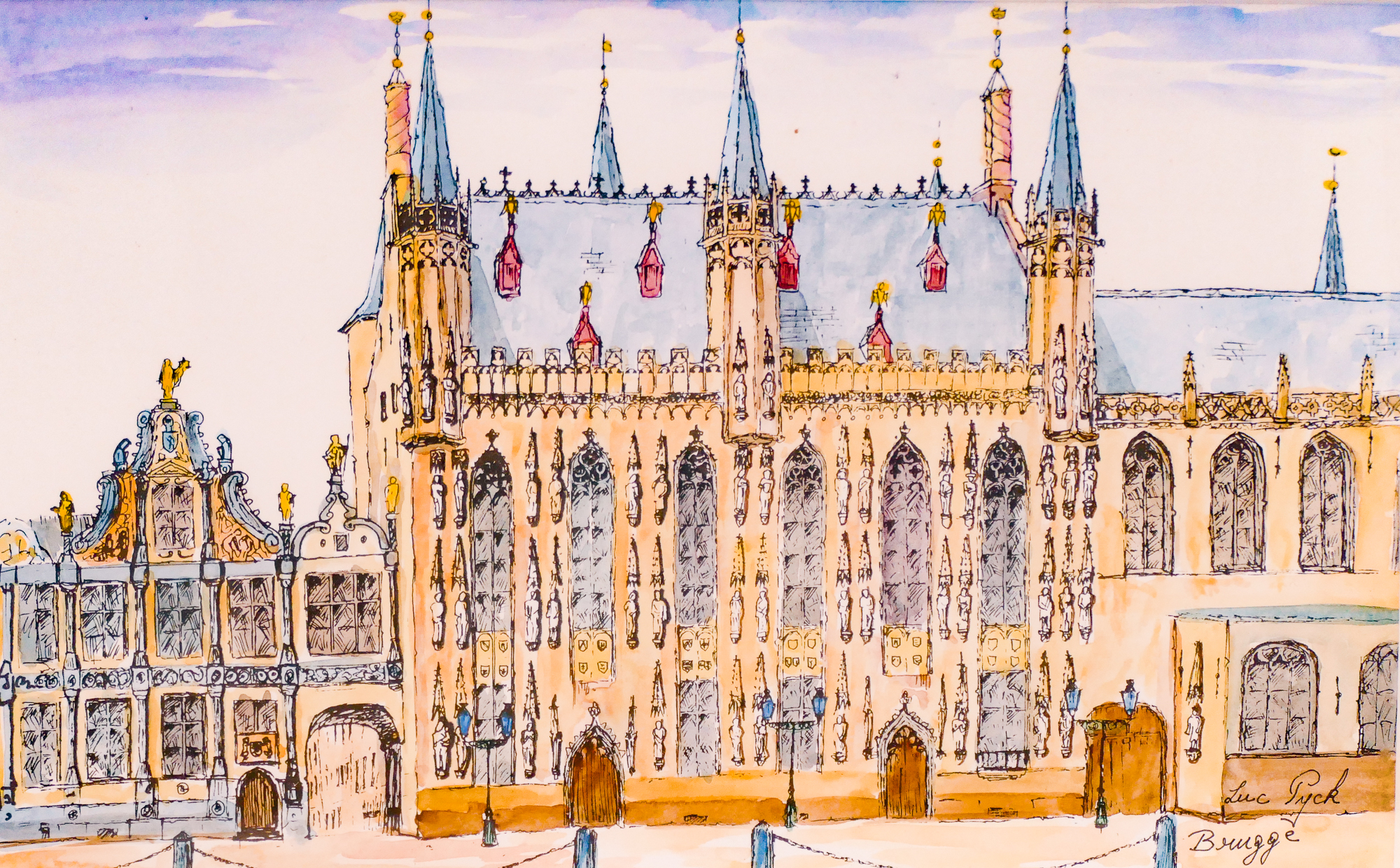 Luc Pyck 'Bruges Town Hall