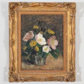 LUC TALLAT (1835-1884): ROSES