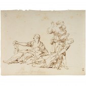 LUCA GIORDANO (ATTRIB.), INK O