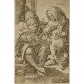 LUCAS VAN LEYDEN, RARE ENGRAVI