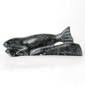 LUCASSIE N, SIGNED, INUIT SOAP
