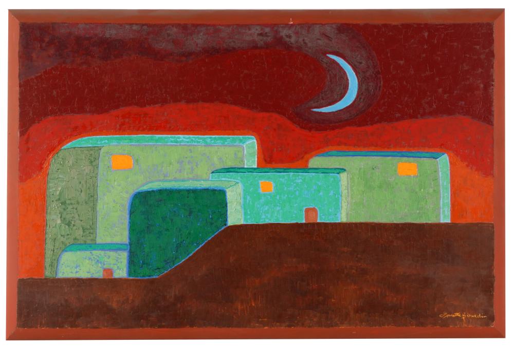 LUCETTE BOURDIN: NEW MEXICO NO.3oil