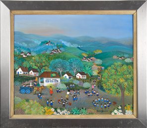 Lucia Buccini, Brazil, oil on
