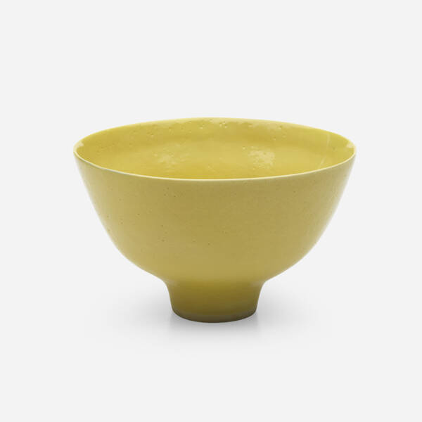 Lucie Rie. Bowl. c. 1980, glazed