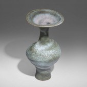 Lucie Rie. Large bottle with f