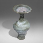 Lucie Rie. Large bottle with f