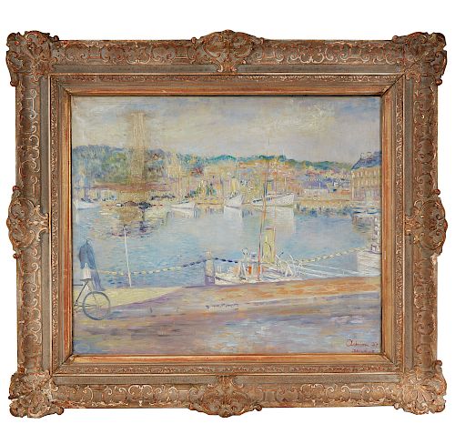 LUCIEN ADRION (1889-1953) PAINTING,