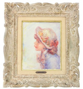 LUCIEN BOULIER SIGNED OIL PAIN