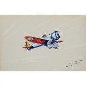LUCIEN CAVE, ORIGINAL AVIATION