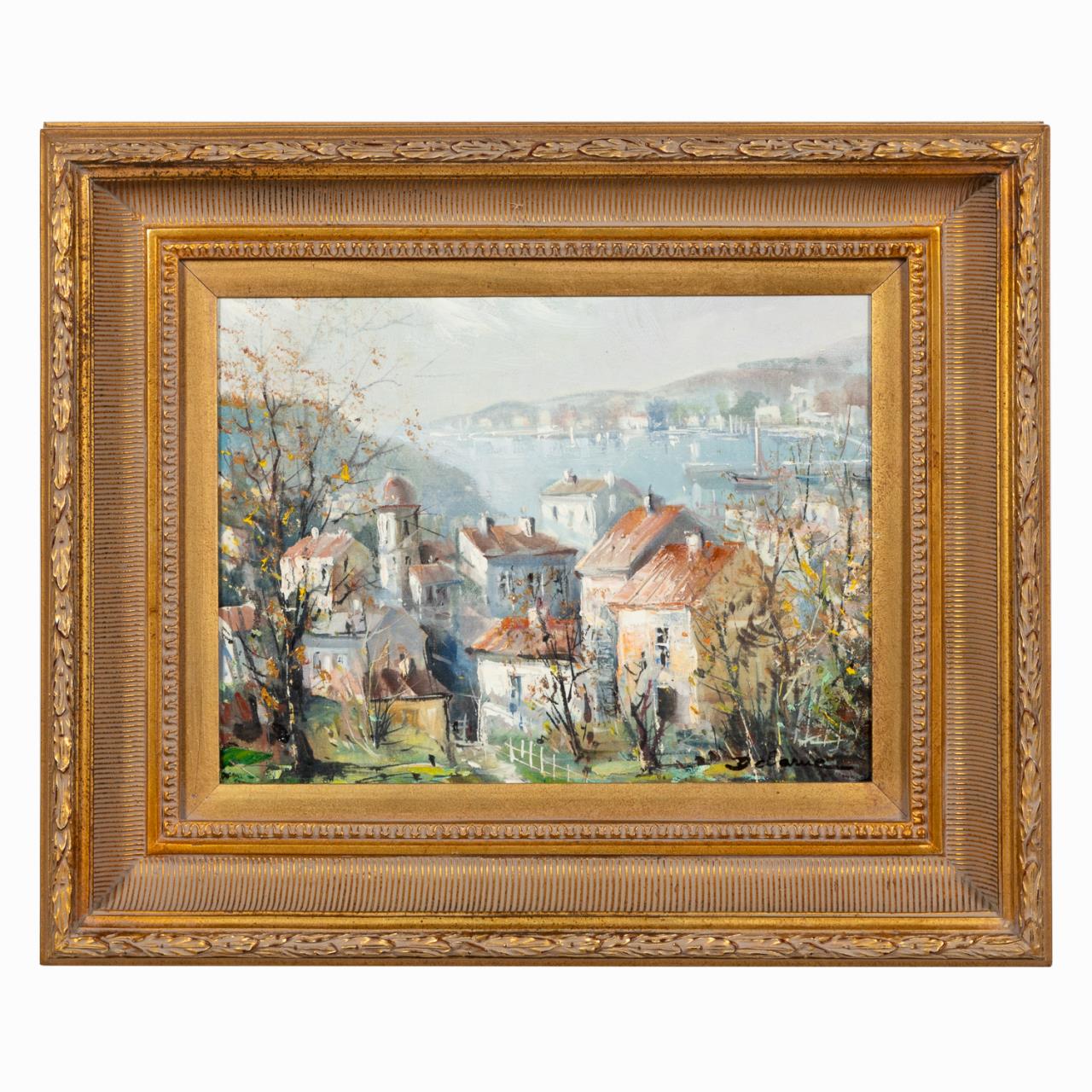 LUCIEN DELARUE, FRENCH OIL ON