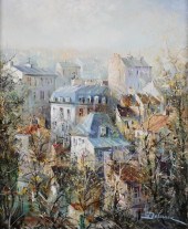 LUCIEN DELARUE, OIL ON CANVAS