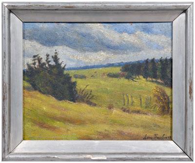 Lucien Houbiers painting (French,