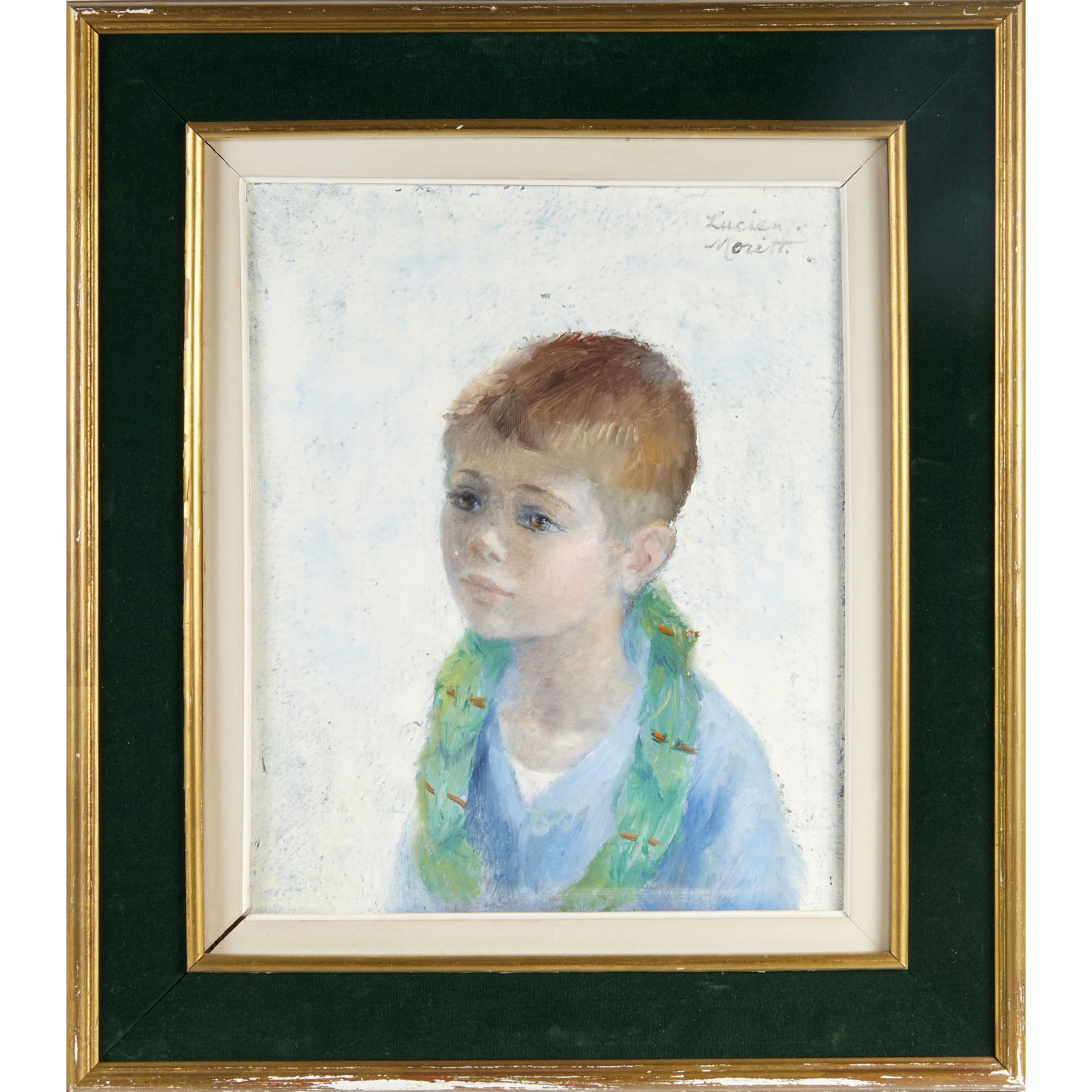 LUCIEN MORETTI, OIL ON CANVAS