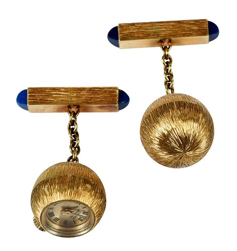 LUCIEN PICCARD 14KT. WATCH