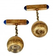 LUCIEN PICCARD 14KT. WATCH CUF